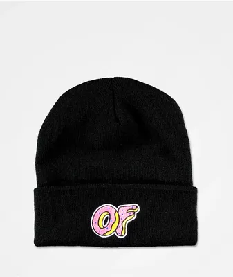 Odd Future Donut Black Beanie