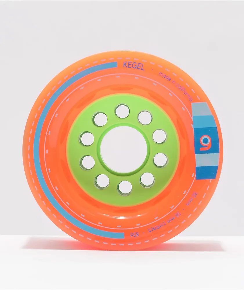 Orangatang Kegel Orange 80mm 80a Longboard Wheels