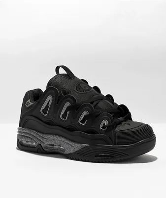 Osiris D3 2001 Black & Grey Skate Shoes