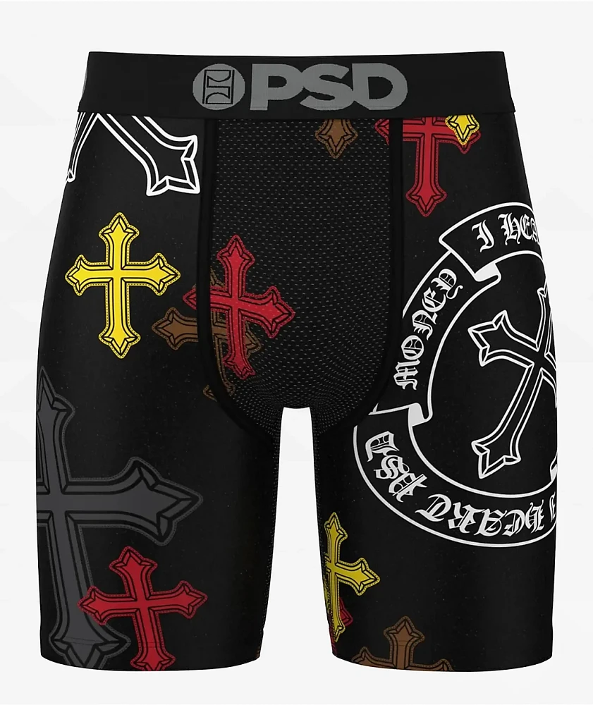 PSD Hearts Black Boxer Briefs