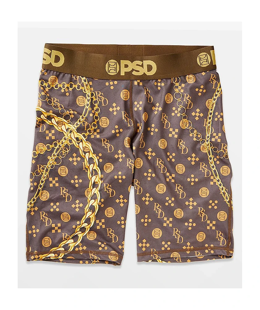 PSD Luxe Brown Bike Shorts