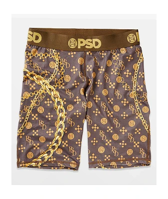 PSD Luxe Brown Bike Shorts