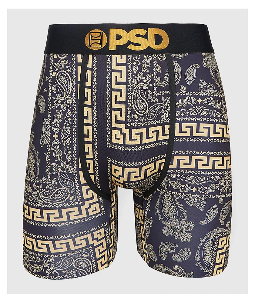 PSD Meander Lux Gold Boxer Briefs