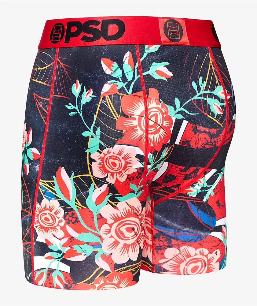 PSD Snake Floral Boxer Briefs