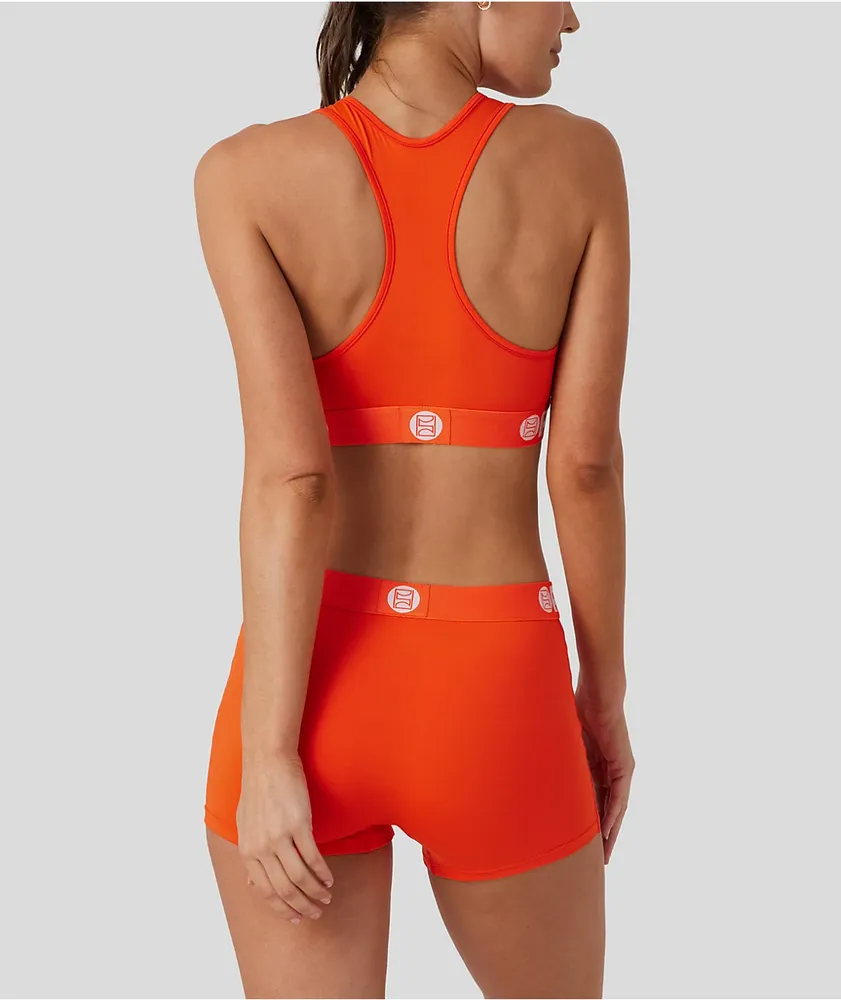 PSD Solid Tangerine Sports Bra