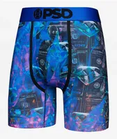 PSD Thermal Money Diamonds Blue Boxer Briefs