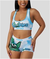 PSD x Cookies Nuggs Blue Sports Bra
