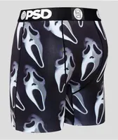 PSD x Ghost Face All Over Black Boxer Briefs