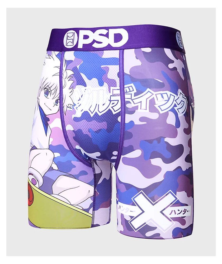 PSD x Hunter x Hunter Killua Camo Boxer Briefs