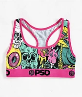 PSD x Liquid Death Death Drip Sports Bra