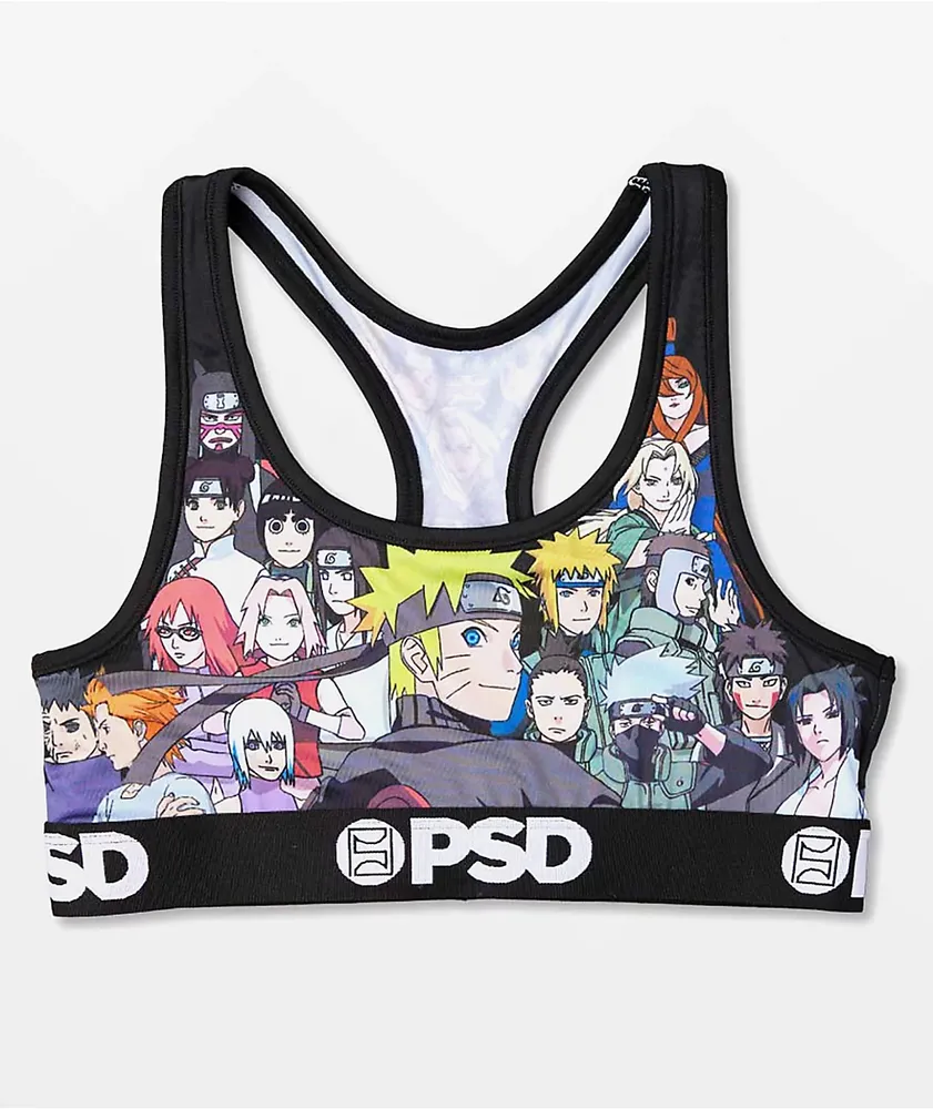 PSD x Naruto Clans Sports Bra