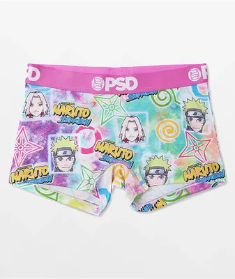 PSD x Naruto Shippuden Icon Tie Dye Boyshort Underwear