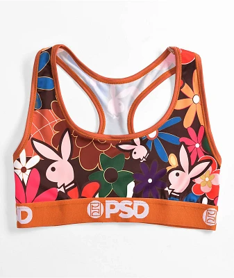 PSD x Playboy Funk Floral Sports Bra