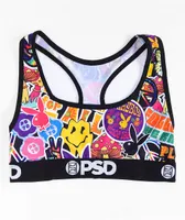 PSD x Playboy Peace Love Playboy Sports Bra