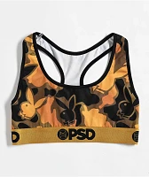 PSD x Playboy Silk Gold Sports Bra