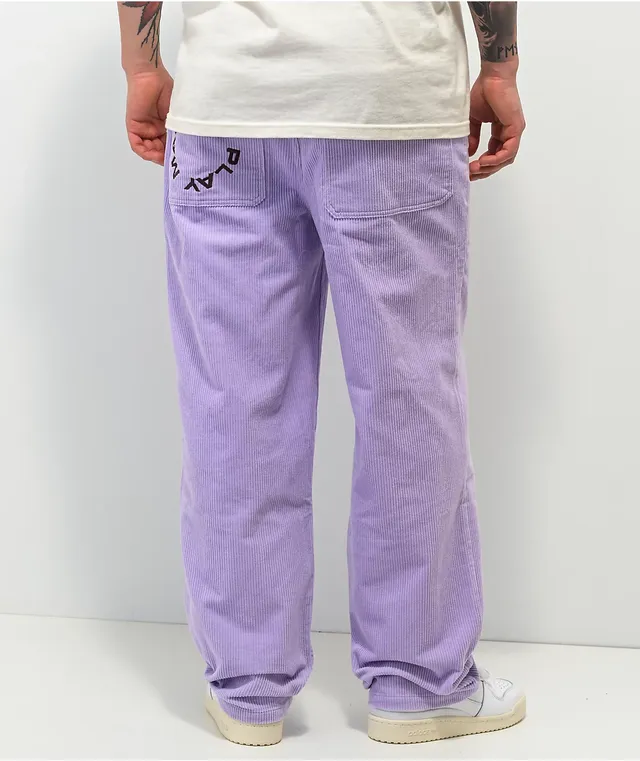 Skate Pants Purple Corduroy Trousers Mập Corduroy Purple Drank Pants