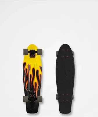 Penny Nickel Flames 27" Cruiser Skateboard Complete