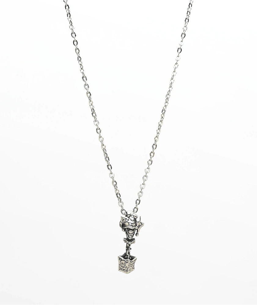 Personal Fears Jack In The Box 3mm Rolo Necklace
