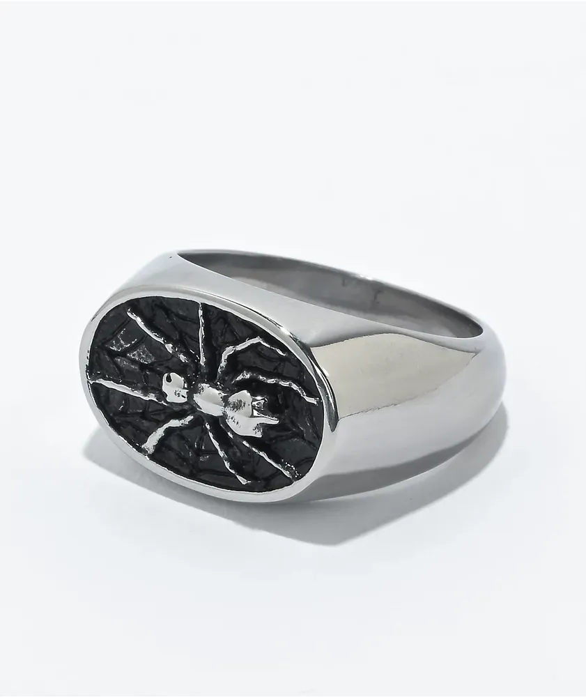 Personal Fears Spider Signet Ring
