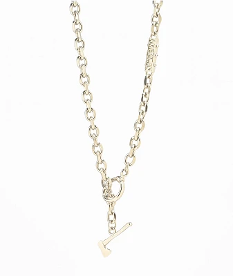 Personal Fears x American Psycho Axe Silver Necklace