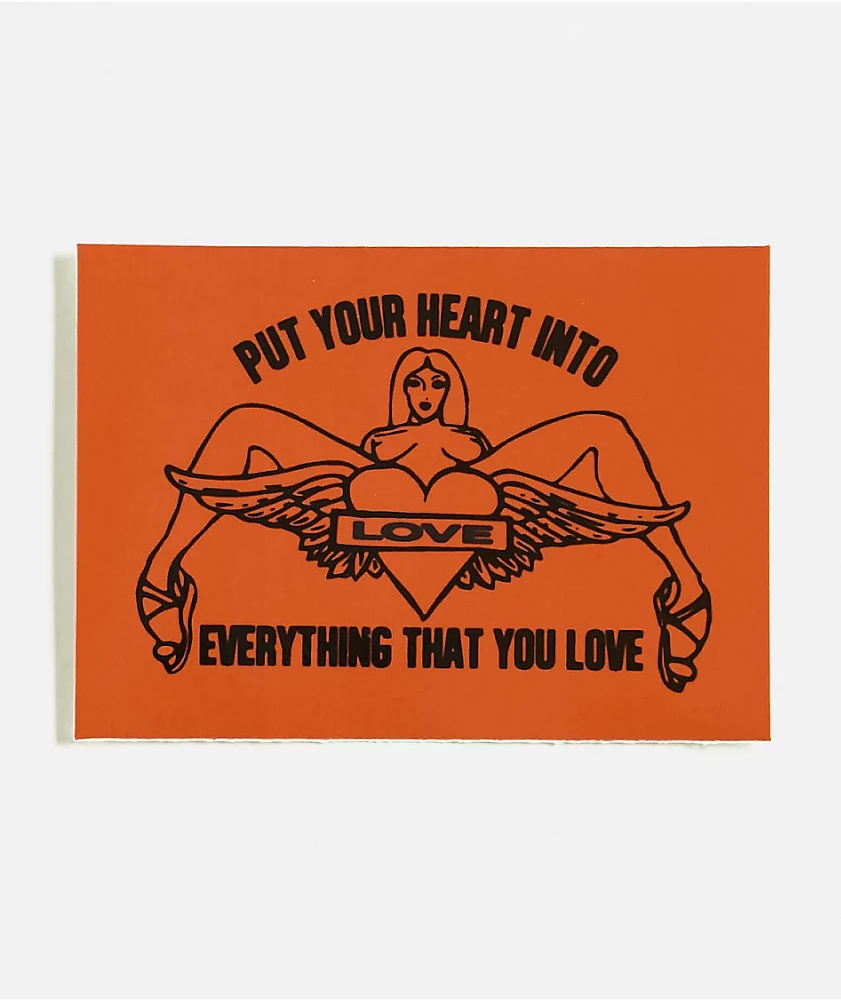 Petals and Peacocks Everything You Love Sticker