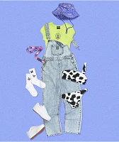 Petals by Petals and Peacocks Mood Cheeky Cow Print Bikini Bottom