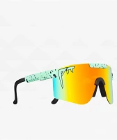 Pit Viper The 2000s Poseidon Mint & Orange Polarized Sunglasses