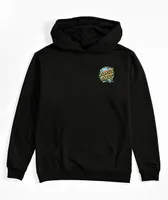 Pokémon & Santa Cruz Pikachu Spray Dot Youth Black Hoodie