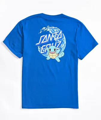 Pokémon & Santa Cruz Water Type 1 Youth Blue T-Shirt