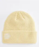 Poler Fancy Man Cream Beanie