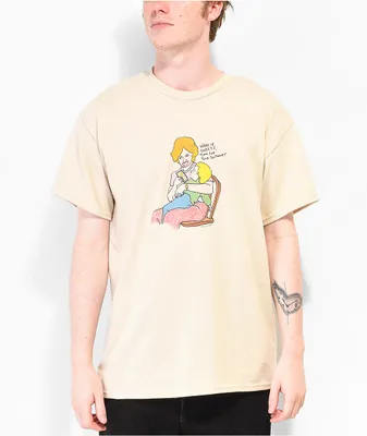 Porous Walker Parenting Tan T-Shirt