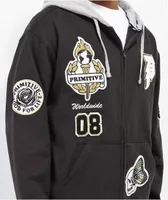 Primitive Alumni Black Zip Hoodie
