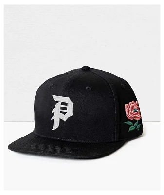 Primitive Awaken Black Snapback Hat