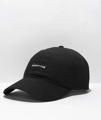 Primitive Black Pack Strapback hat