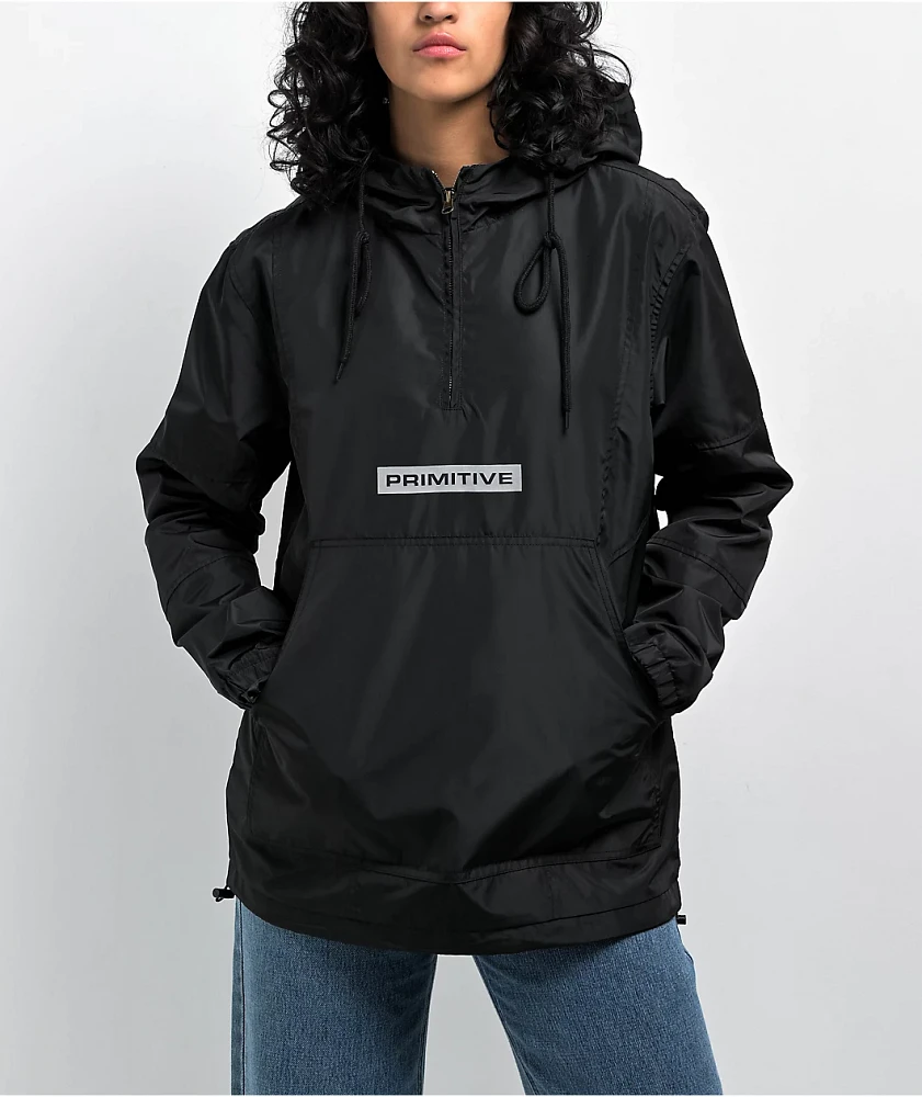 Primitive Blocked Black Anorak Jacket
