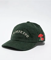 Primitive Collector Green Corduroy Strapback Hat