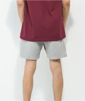 Primitive Collegiate Arch Grey Fleece Sweat Shorts