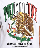 Primitive Collegiate Mexico White T-Shirt