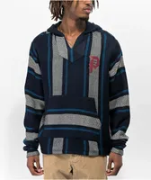Primitive Dirty P Blue Baja Hoodie