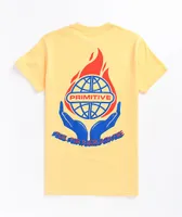 Primitive Fuel Yellow T-Shirt