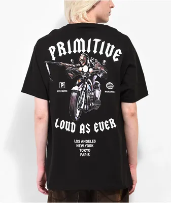Primitive Highway Black T-Shirt