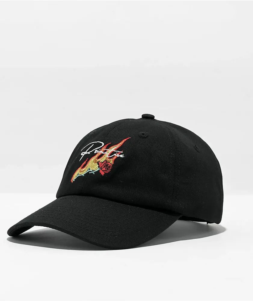 Primitive Hope Black Strapback Hat