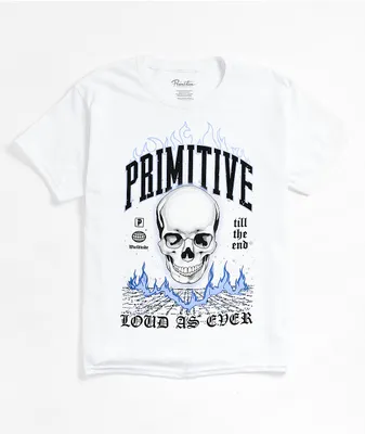Primitive Kids Scorcher White T-Shirt
