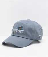 Primitive Mental Wealth Slate Strapback Hat