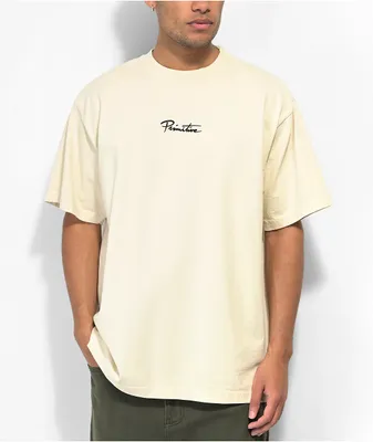 Primitive Mini Nuevo Cream T-Shirt