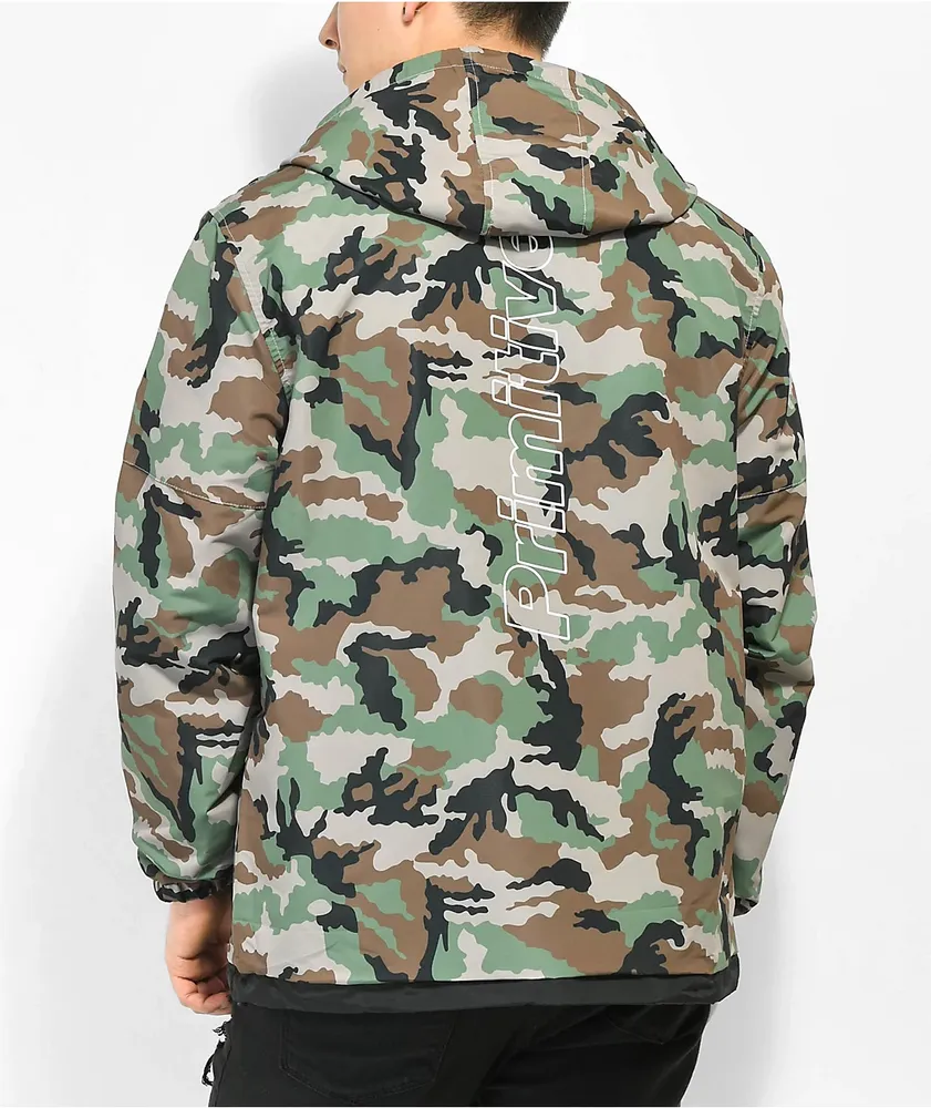 Primitive Mission Camo Anorak Jacket