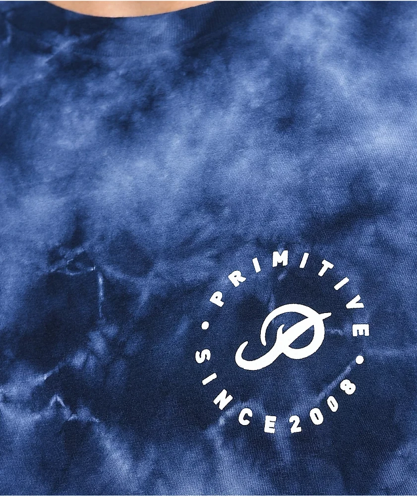 Primitive Orbit Crystal Washed Navy T-Shirt