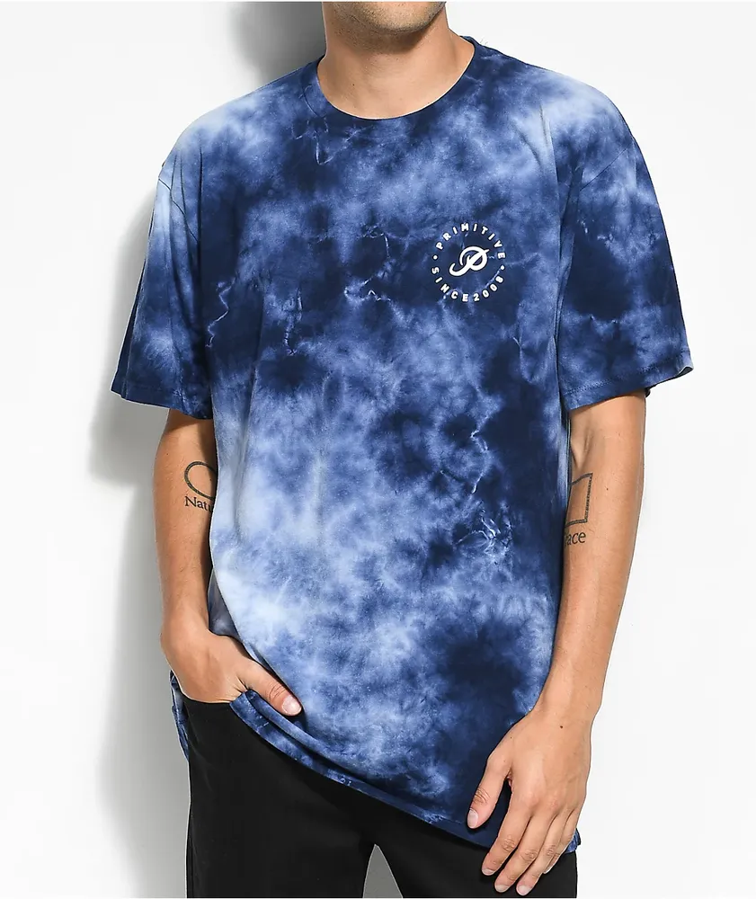 Primitive Orbit Crystal Washed Navy T-Shirt