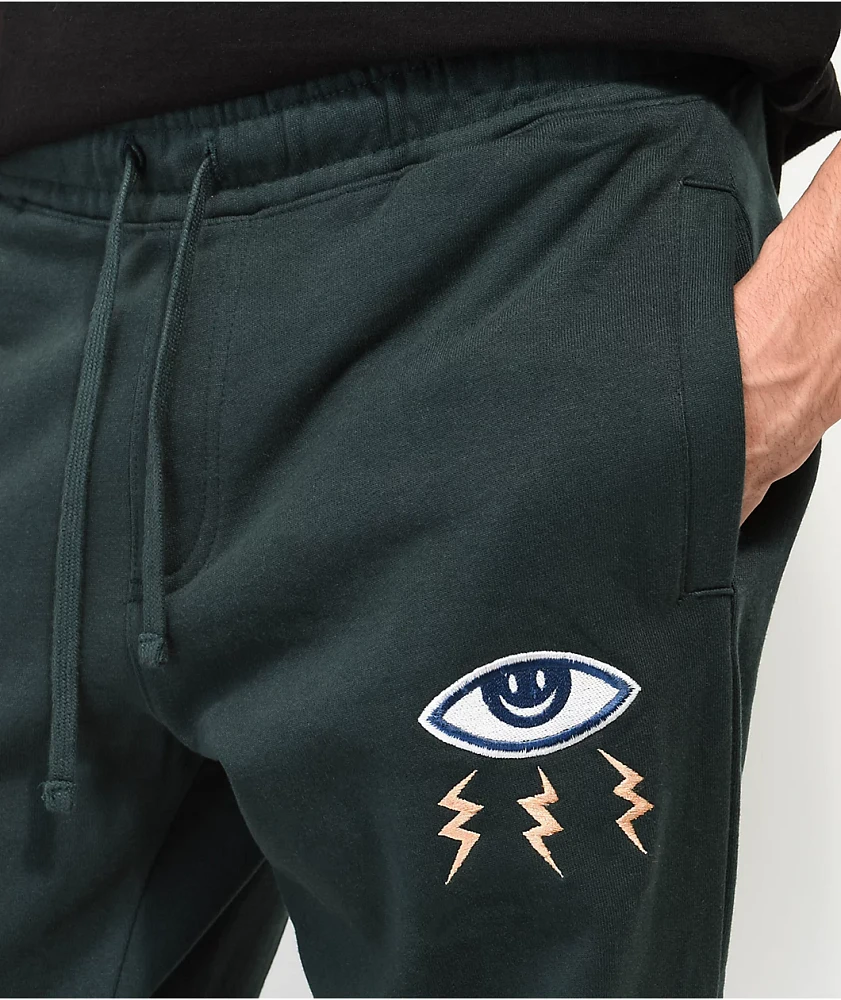 Primitive Reboot Green Fleece Sweatpants