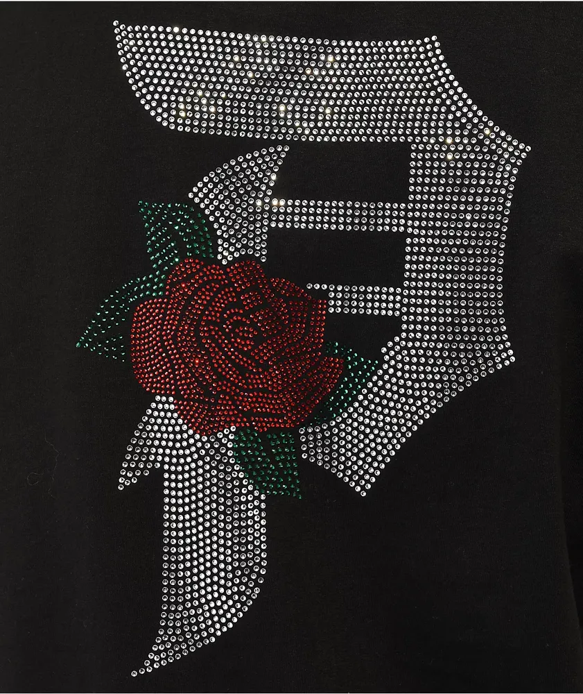 Primitive Rhinestone Dirty P Black T-Shirt